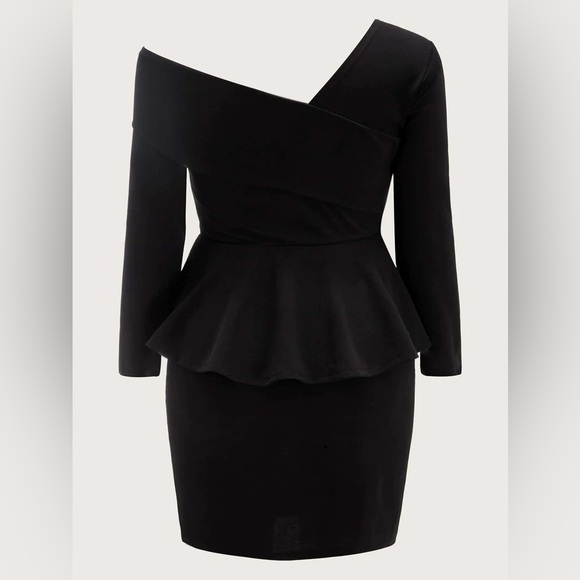 SHEIN Dresses & Skirts - SHEIN Peplum Dress, never worn Size 3XL